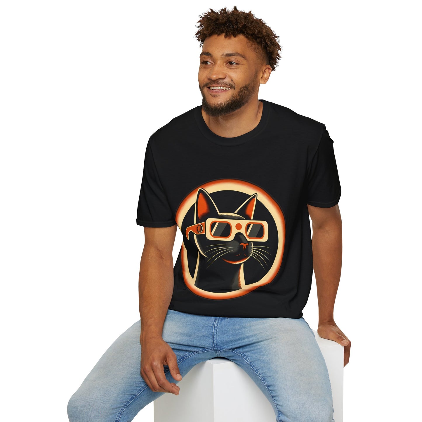 Cat Lovers Solar Eclipse T-shirt