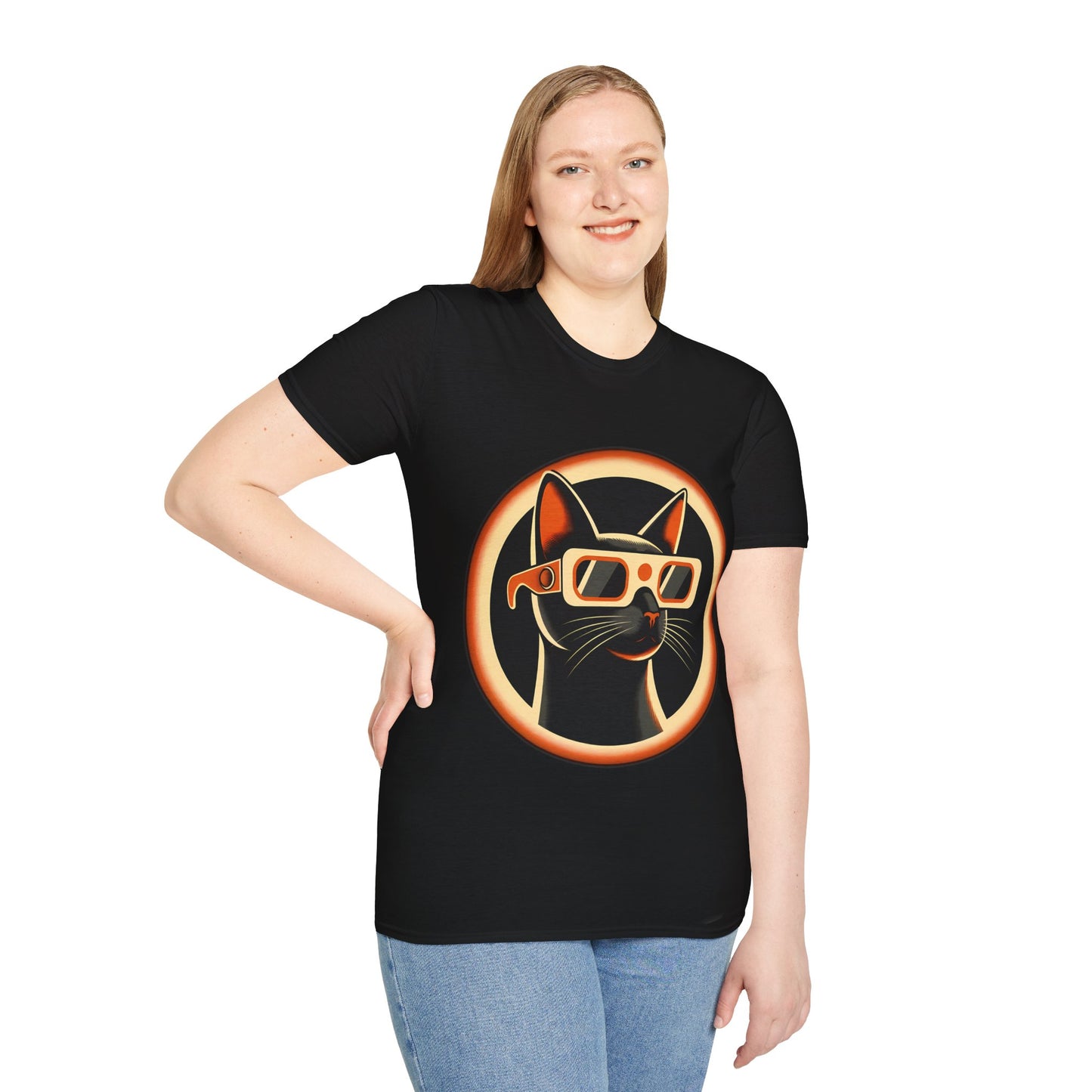 Cat Lovers Solar Eclipse T-shirt