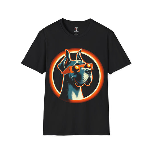 Dog Lover Solar Eclipse T-shirt