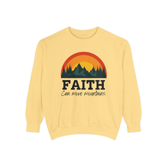 Faith: Can Move Mountains Sweatshirt