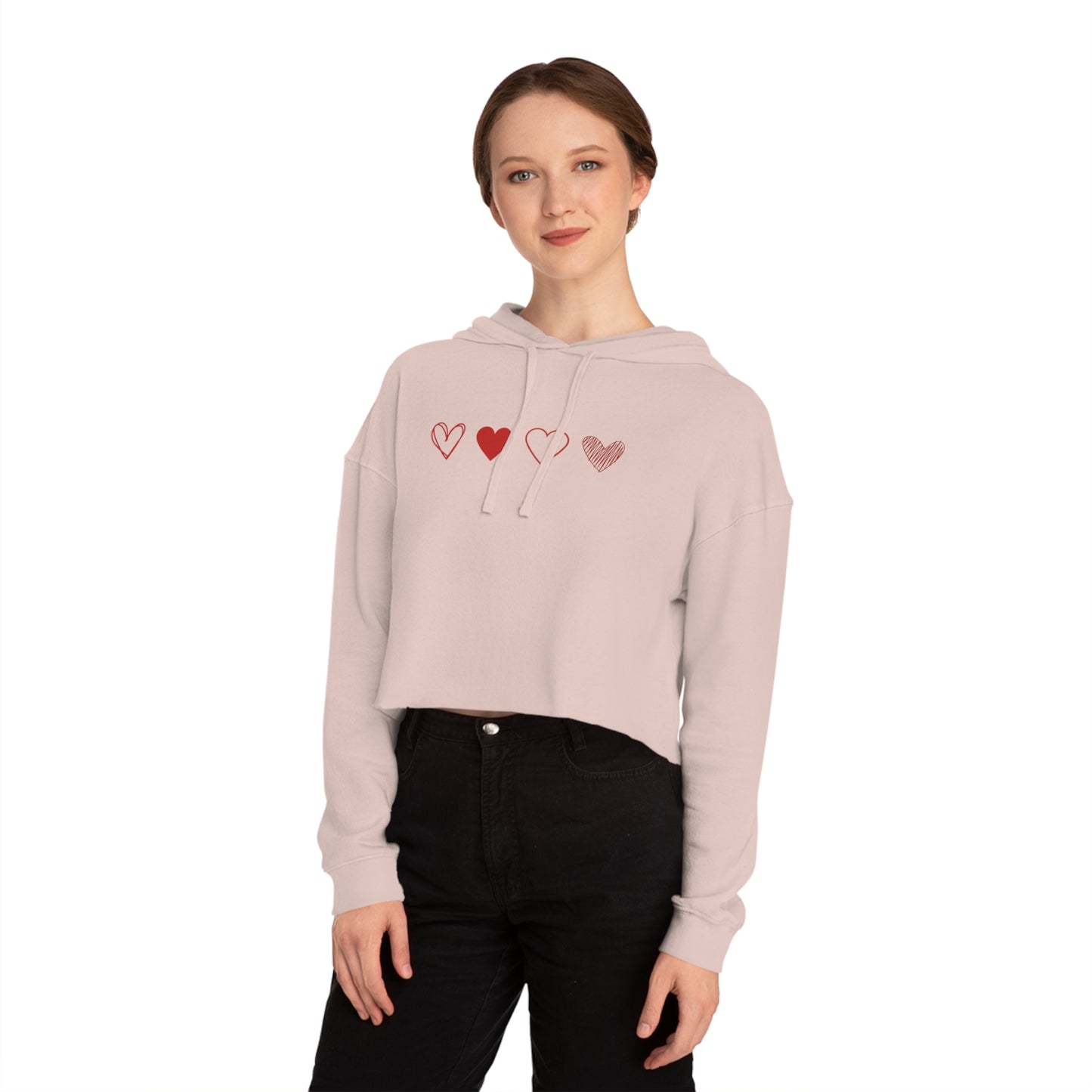 Heartbeat Crop Hoodie™