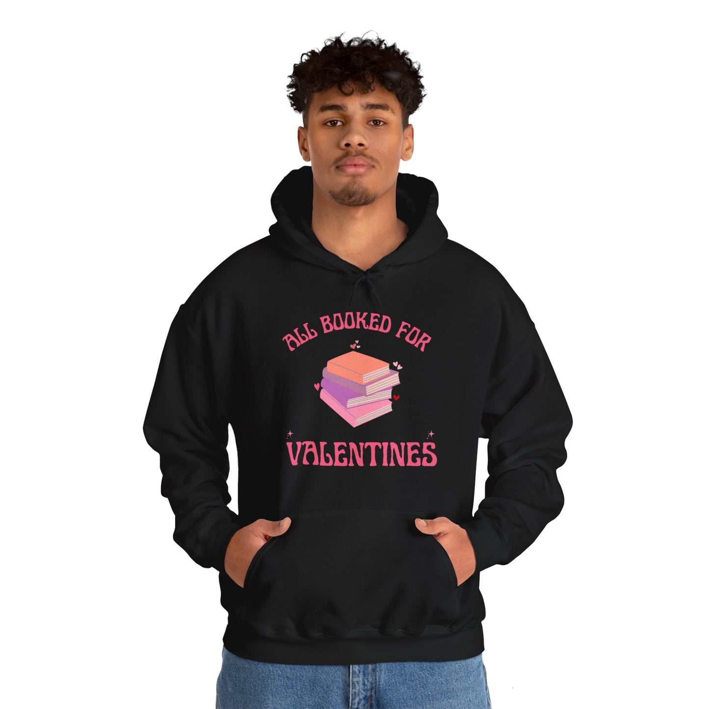 All Booked for Valentines Hooded Sweatshirt™