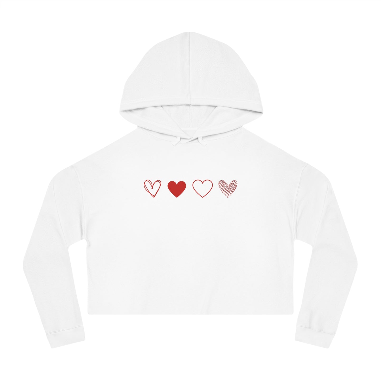 Heartbeat Crop Hoodie™