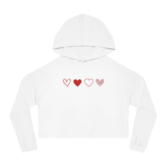 Heartbeat Crop Hoodie™