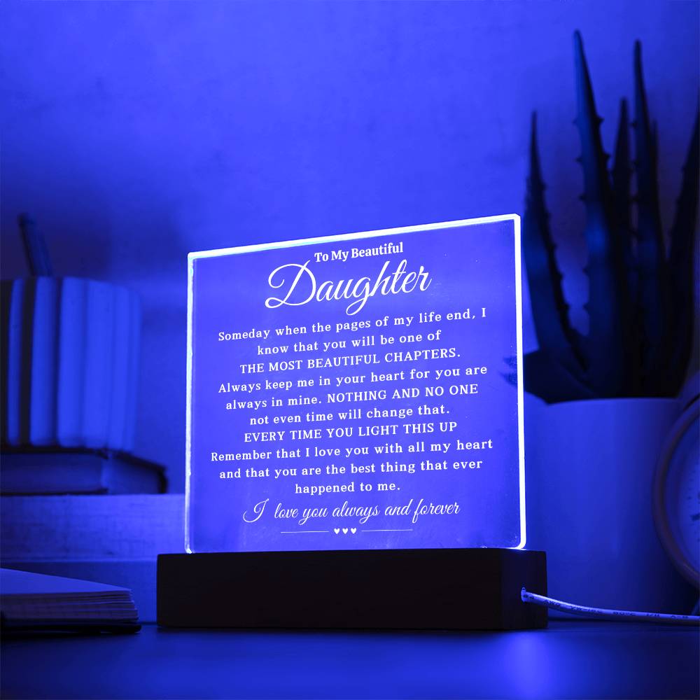 Keepsafe Gift for Daughter - Color Changing Lamp