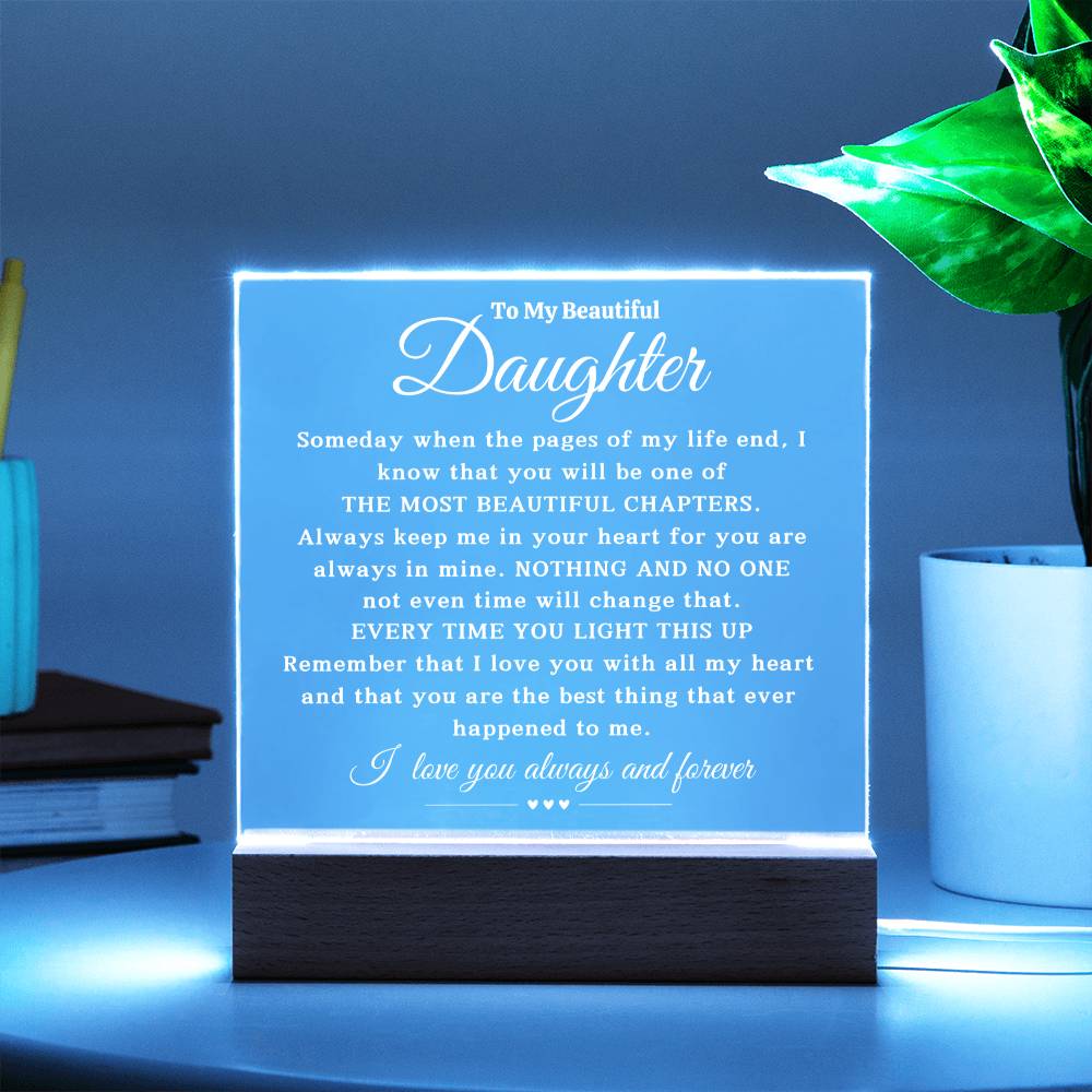 Keepsafe Gift for Daughter - Color Changing Lamp