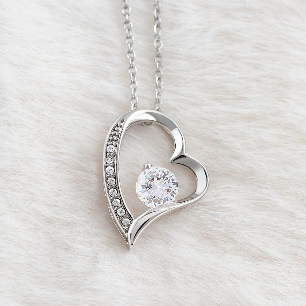 To My Daughter " I love you always and forever" Necklace