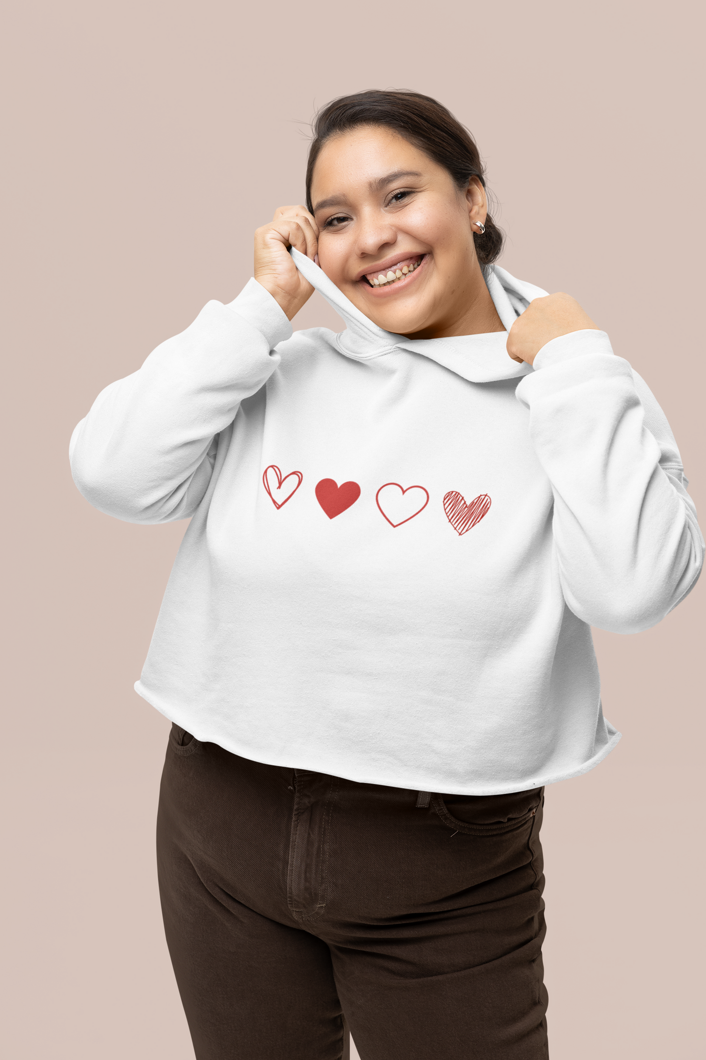 Heartbeat Crop Hoodie™